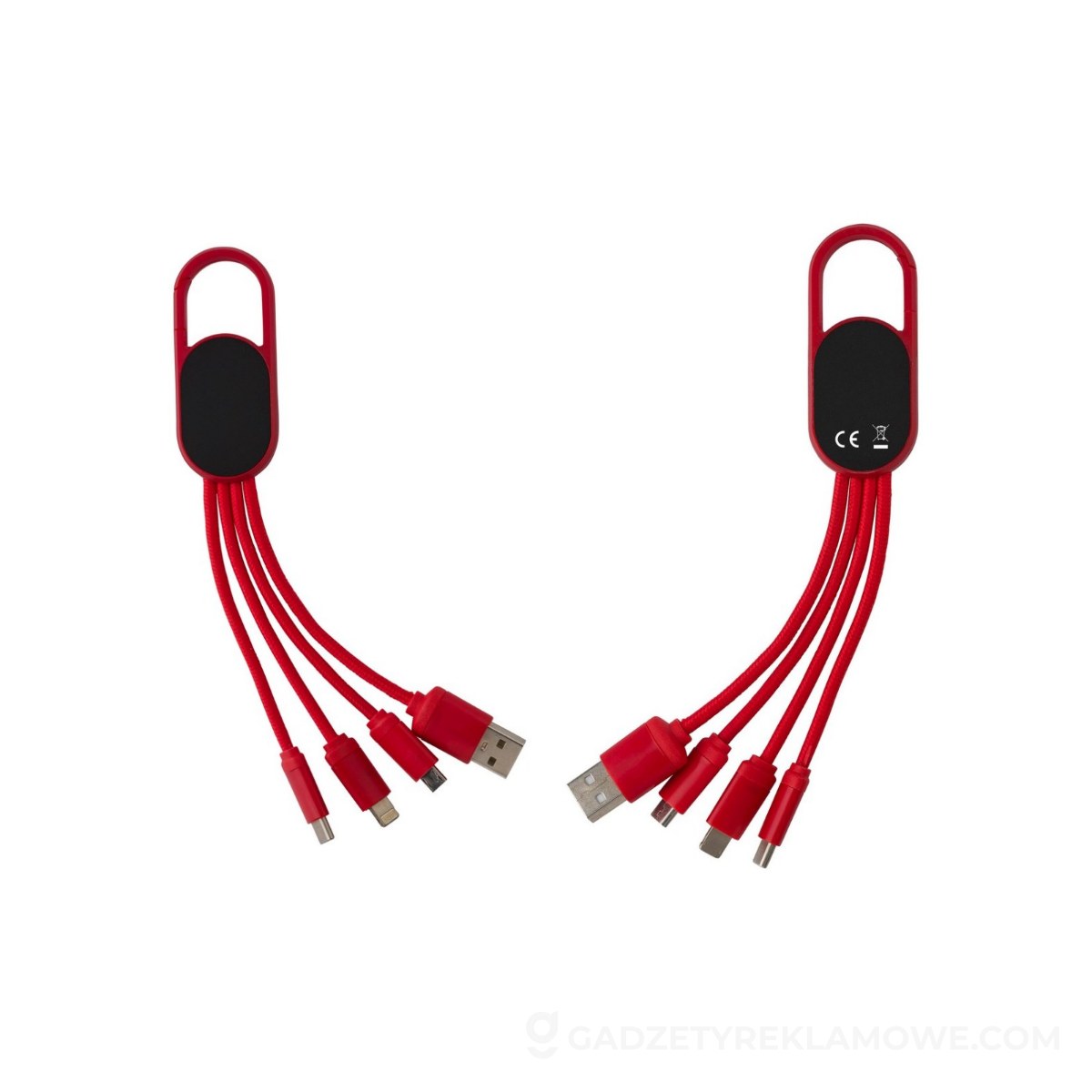 Kabel do ładowania - czerwony