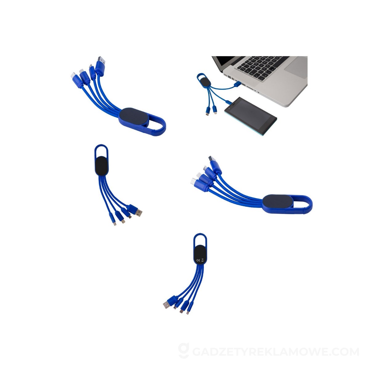 Kabel do ładowania - niebieski