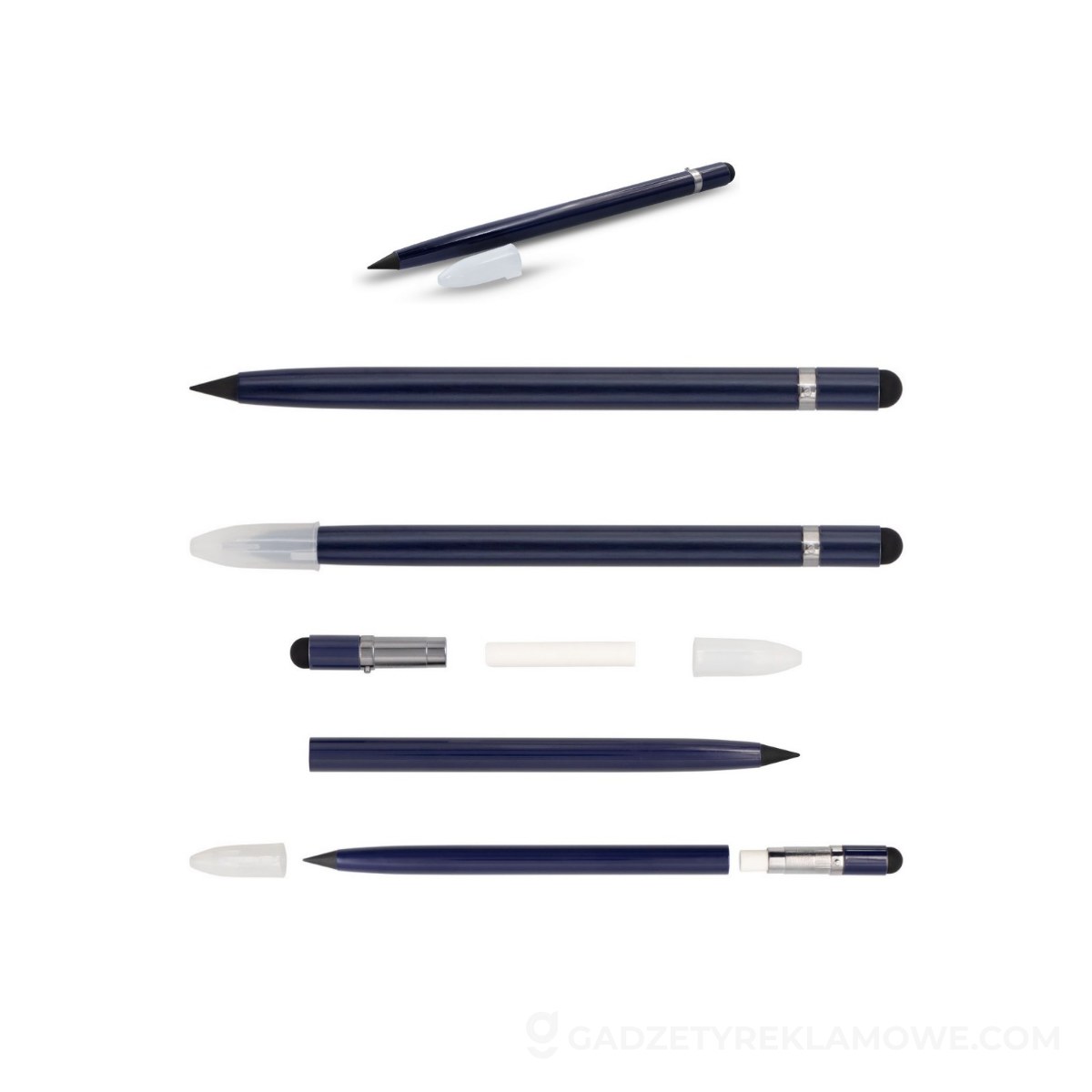 "Wieczny" ołówek, touch pen - granatowy