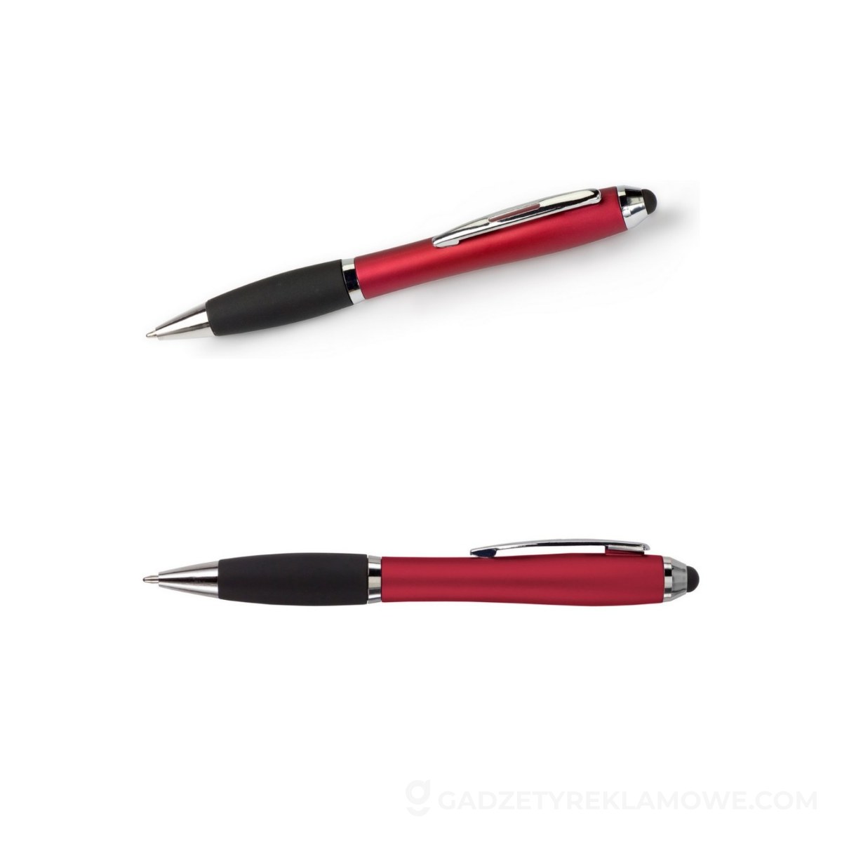 Długopis, touch pen - czerwony