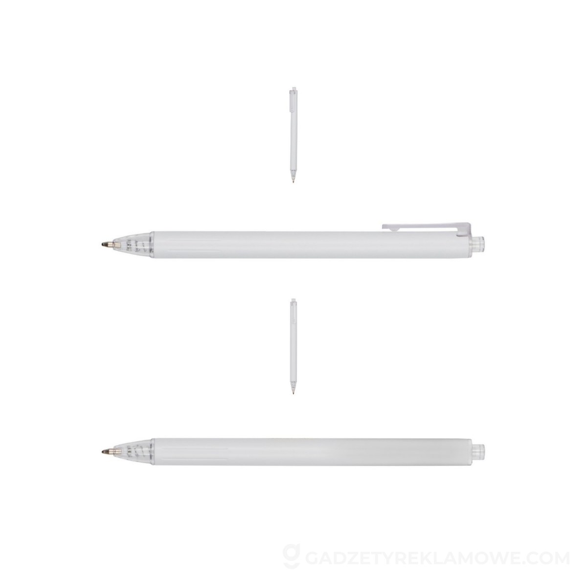 Długopis z RABS | Saly - biały