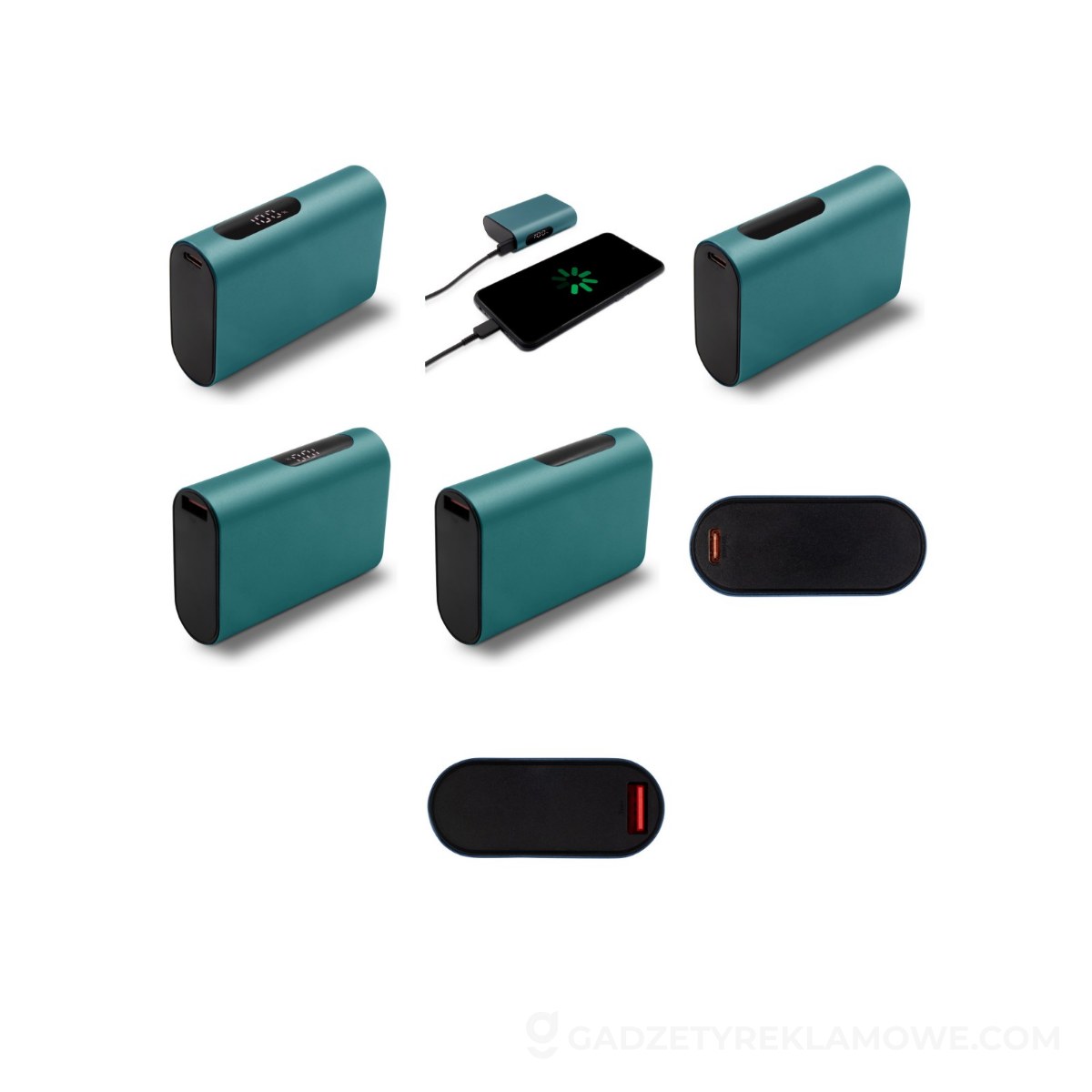 Power bank 10000 mAh | Walt - granatowy