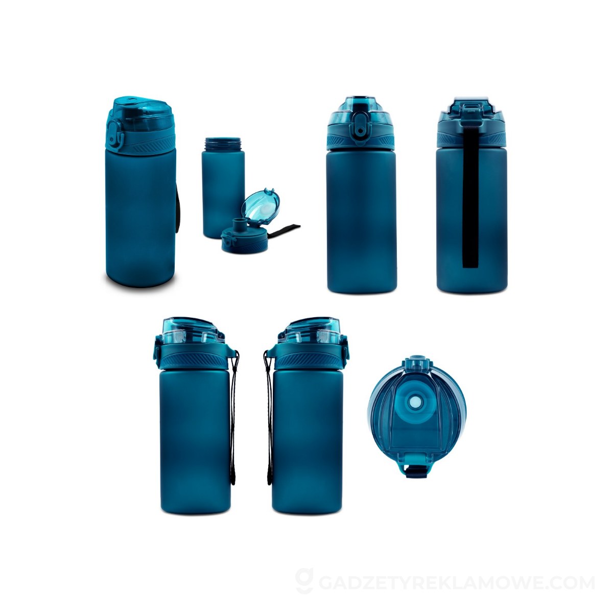 AXP-V1408-04-wariantu-watermark Butelka sportowa 500 ml Air Gifts | Leila - granatowa