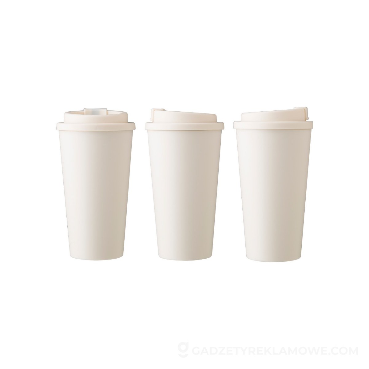 Kubek podróżny 475 ml - beżowy