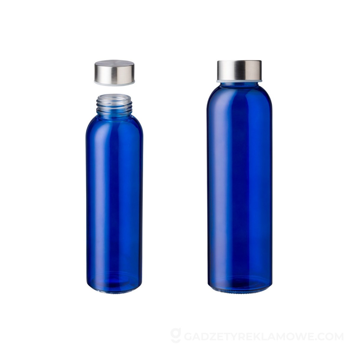 AXP-V1533-23-wariantu-watermark Szklana butelka sportowa 500 ml - błękitna