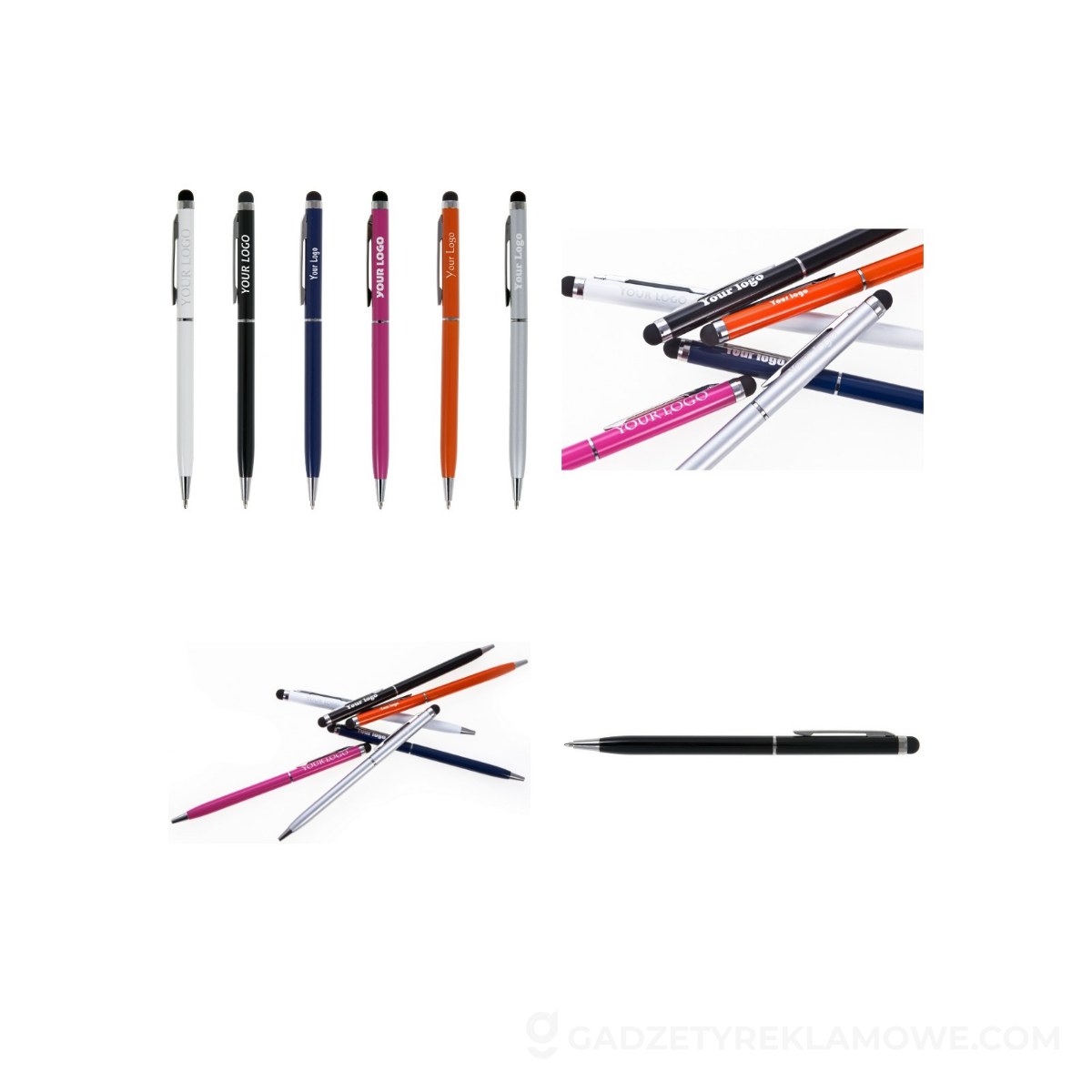 Długopis, touch pen | Irin - czarny