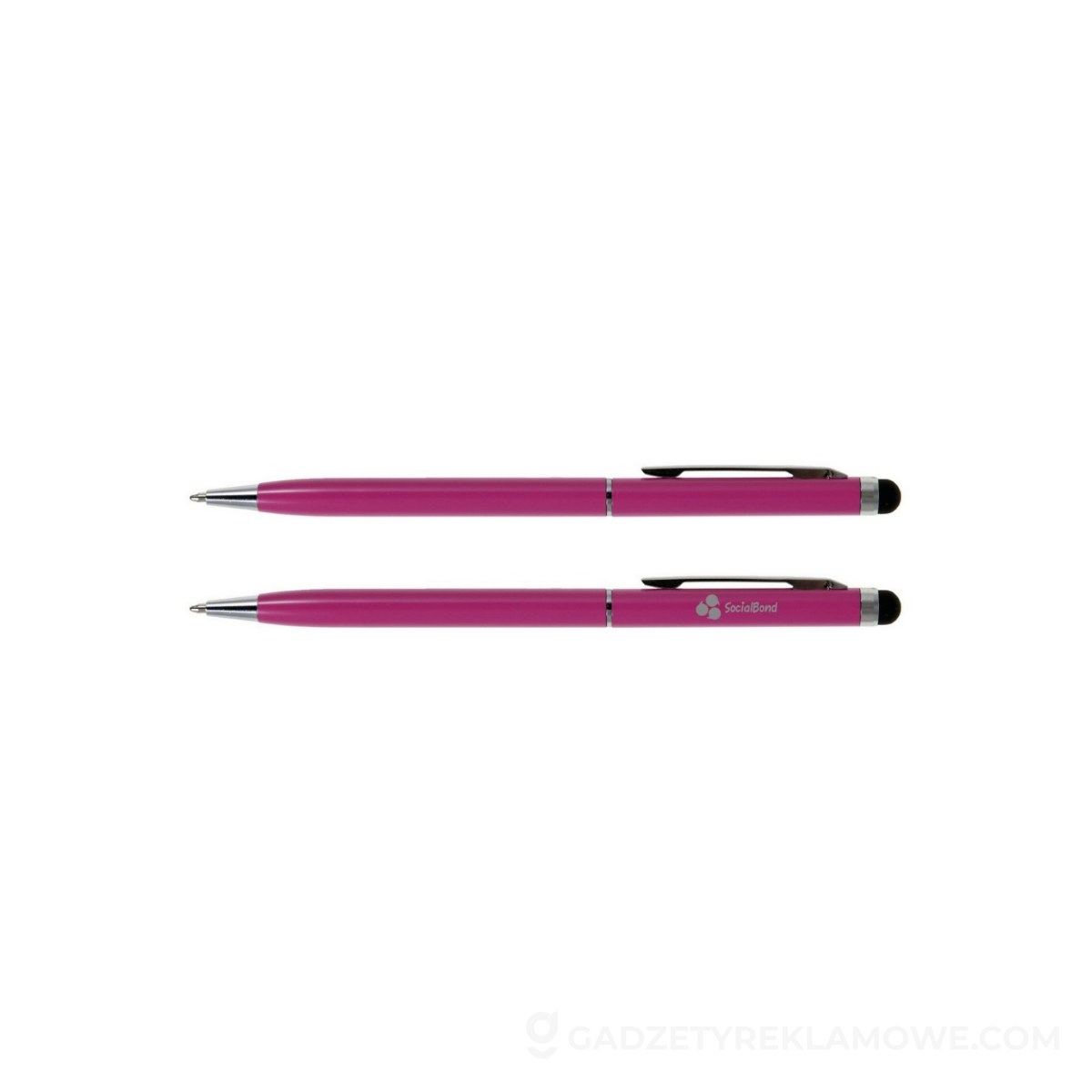 AXP-V1537-21-wariantu-watermark Długopis, touch pen | Irin - różowy