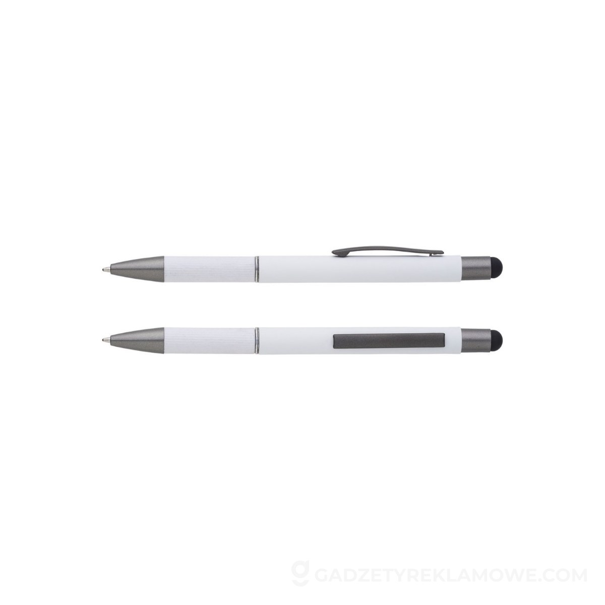 Długopis, touch pen - biały