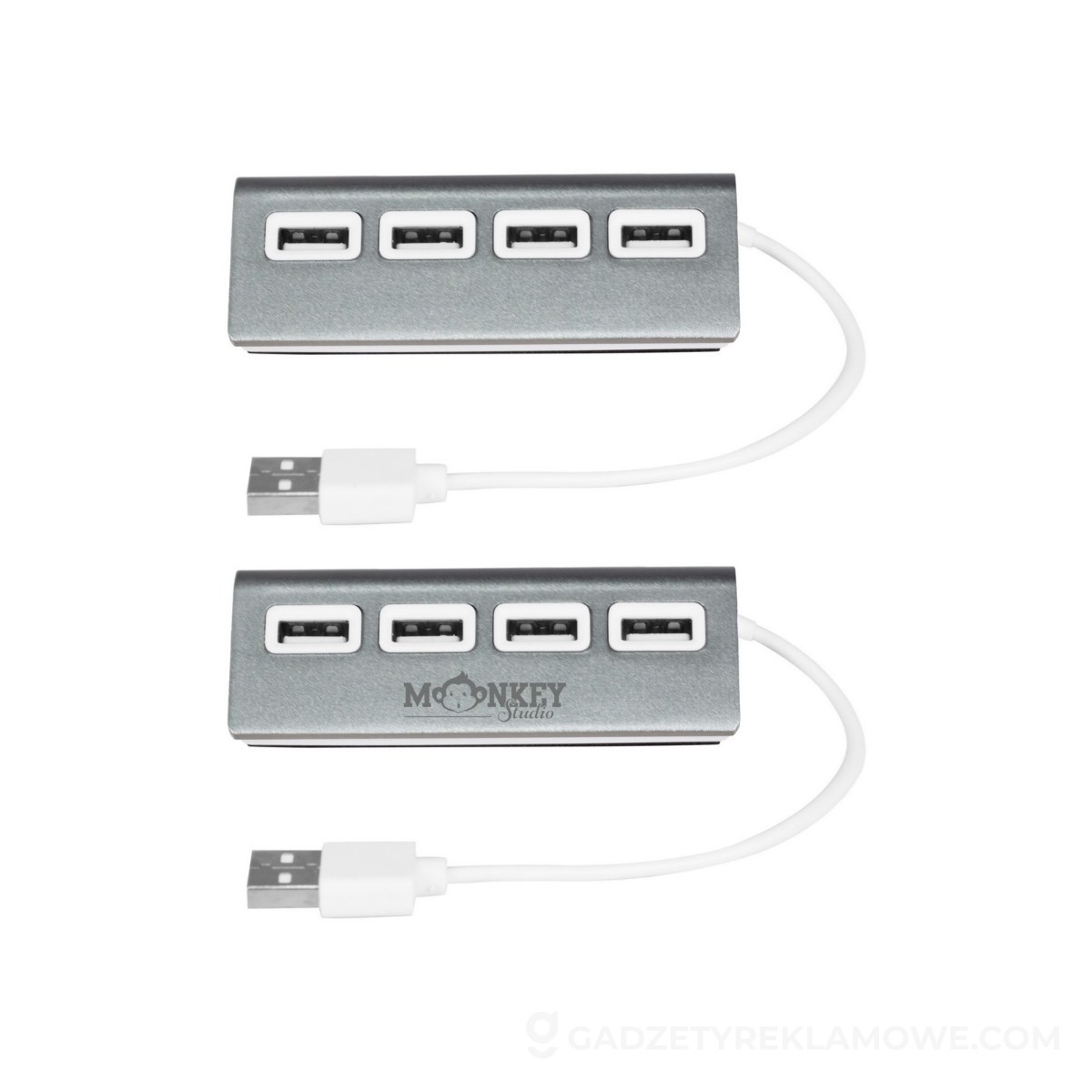 Hub USB 2.0 | Fletcher - szary