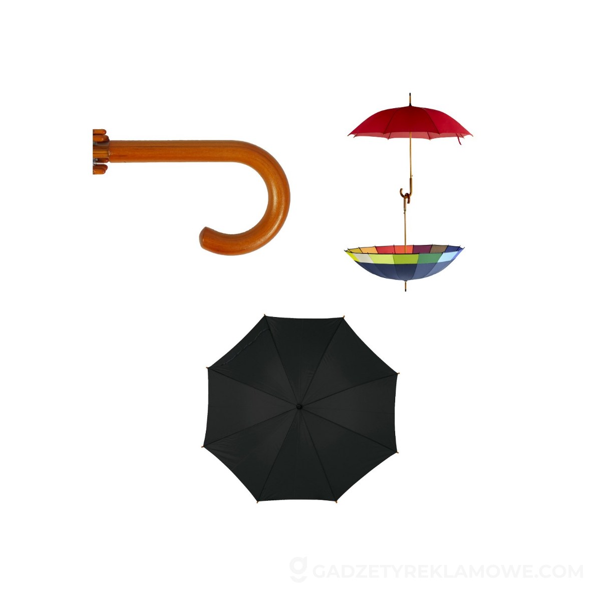 Parasol automatyczny - czarny