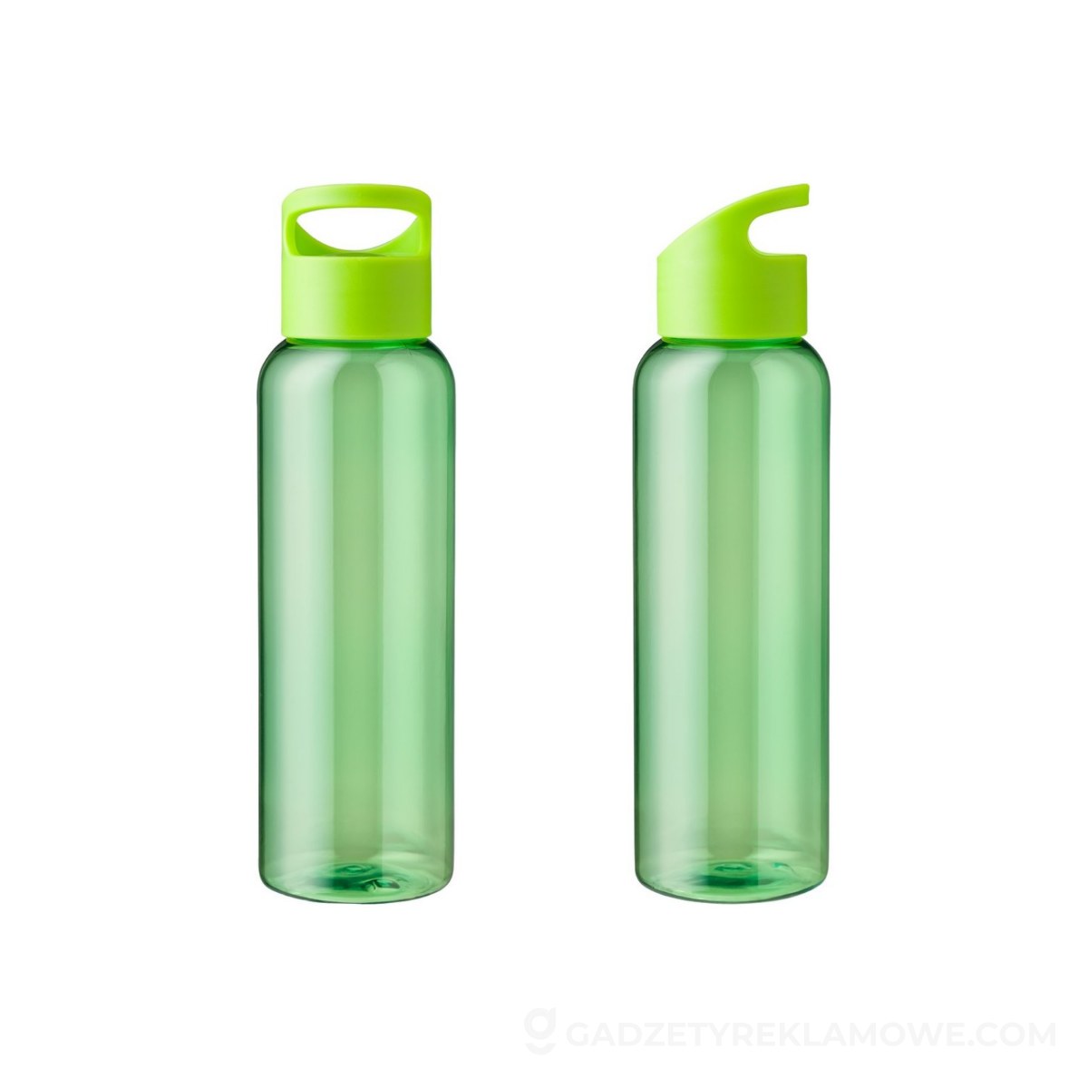 Butelka sportowa 500 ml z RPET - limonkowa
