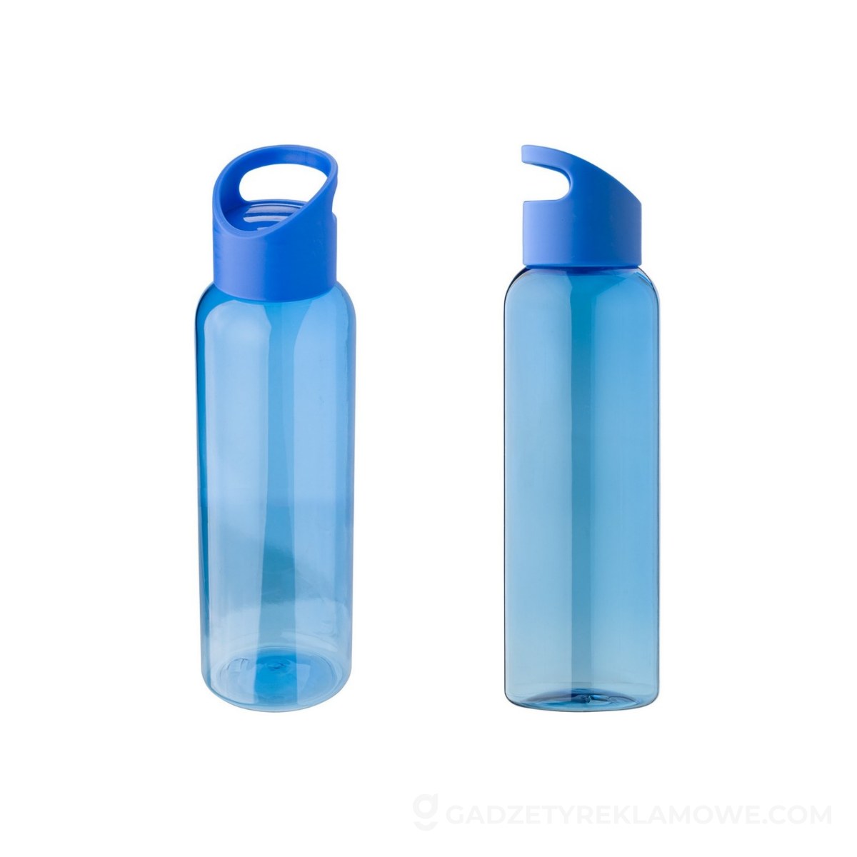 Butelka sportowa 500 ml z RPET - niebieska