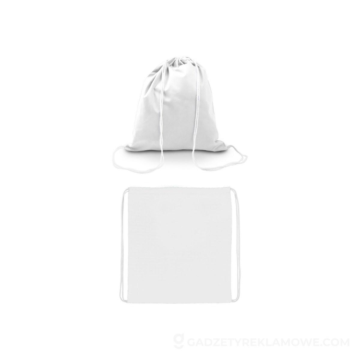 AXP-V9484-02-wariantu-watermark Bawełniany worek ze sznurkiem | Gerald - biały