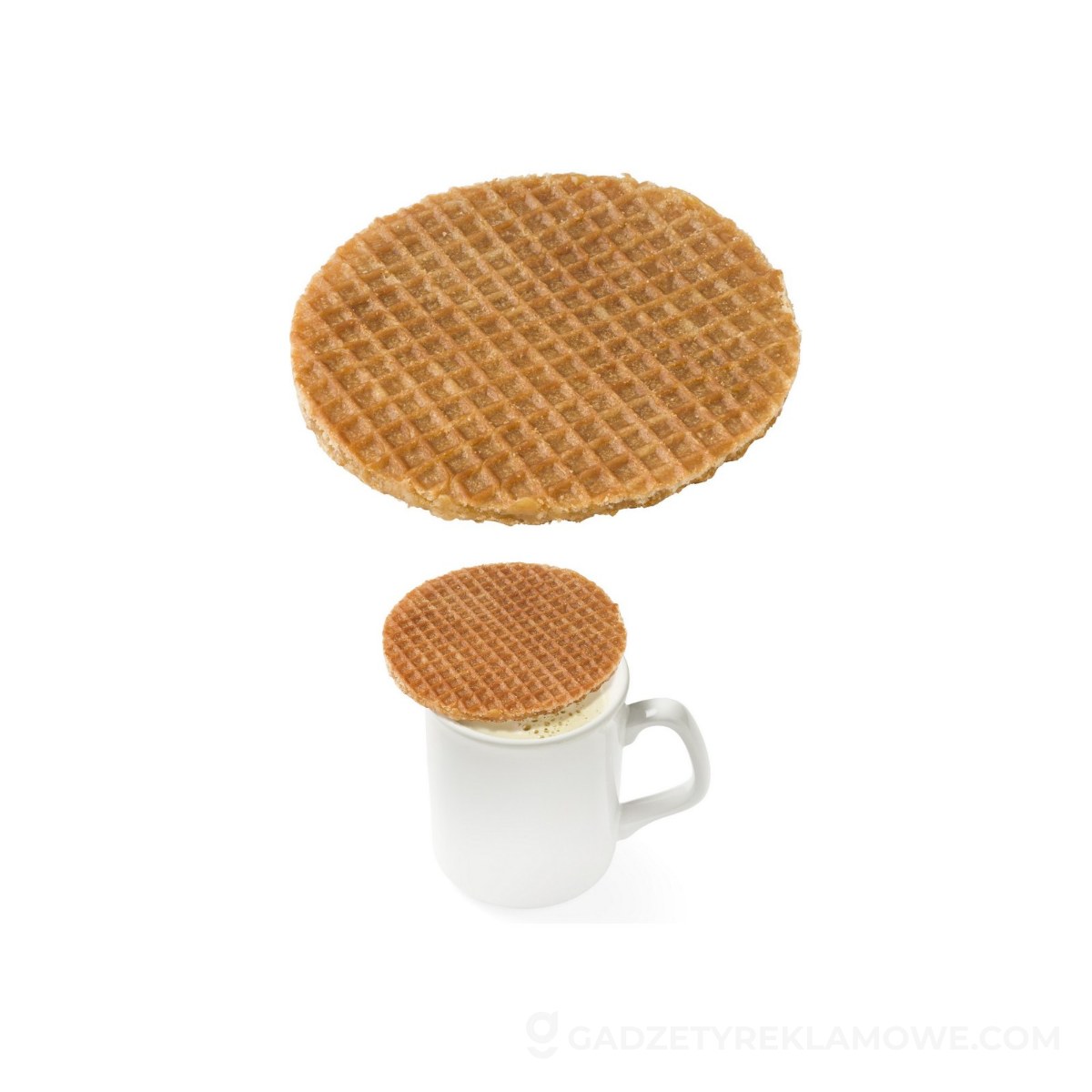 Wafle holenderskie - wielokolorowe