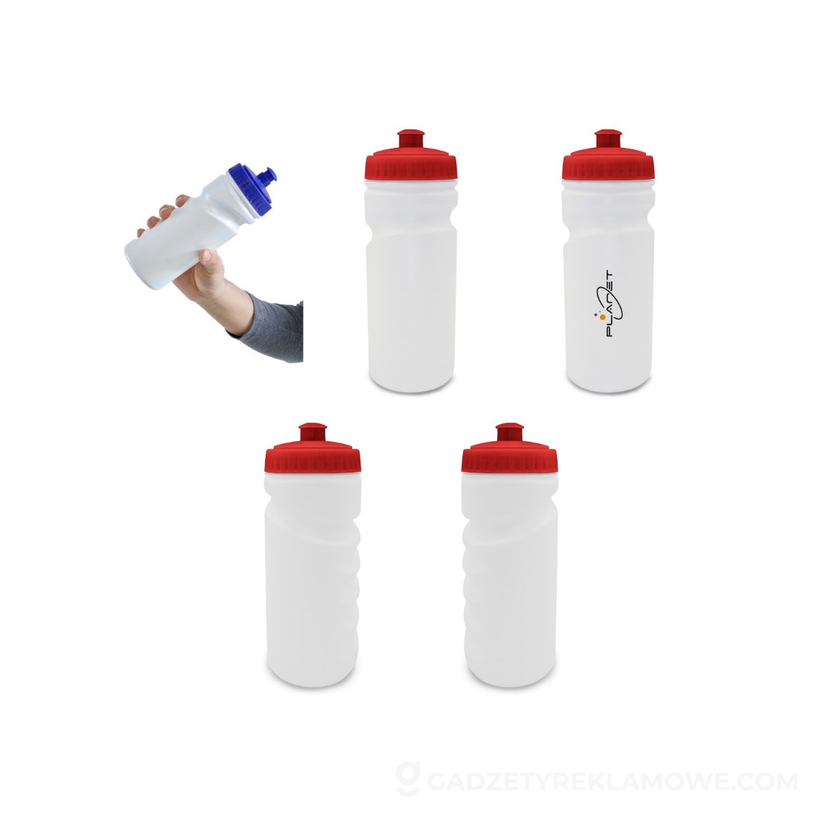 Bidon 500 ml | Ernest - czerwony