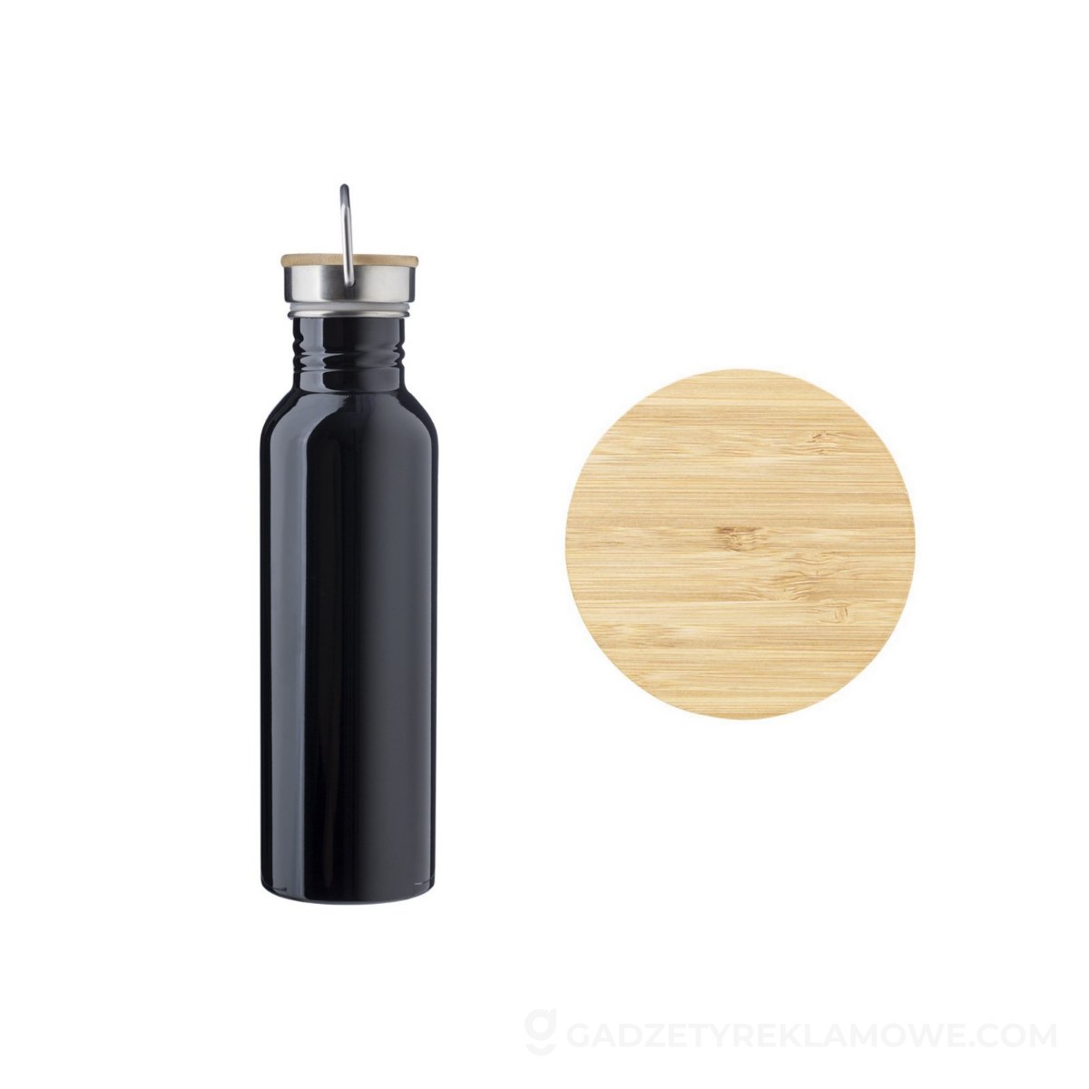 Butelka sportowa 700 ml - czarna