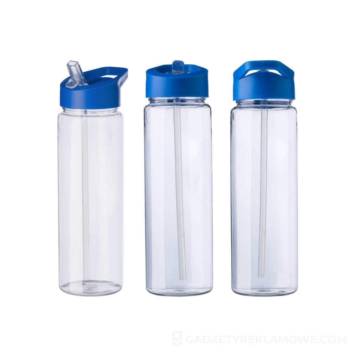 Butelka sportowa rPET 750 ml - niebieska