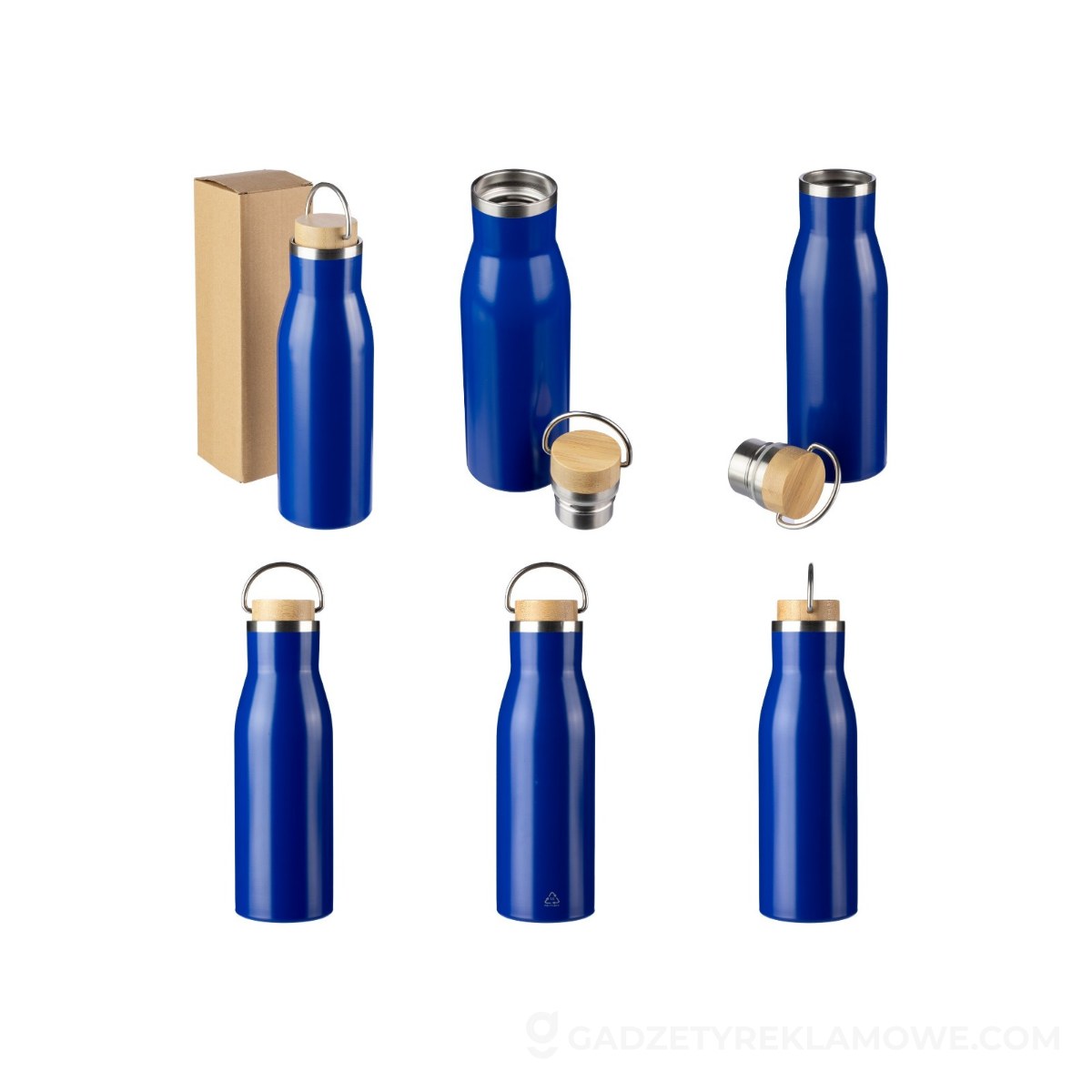 Butelka termiczna 500 ml - niebieska