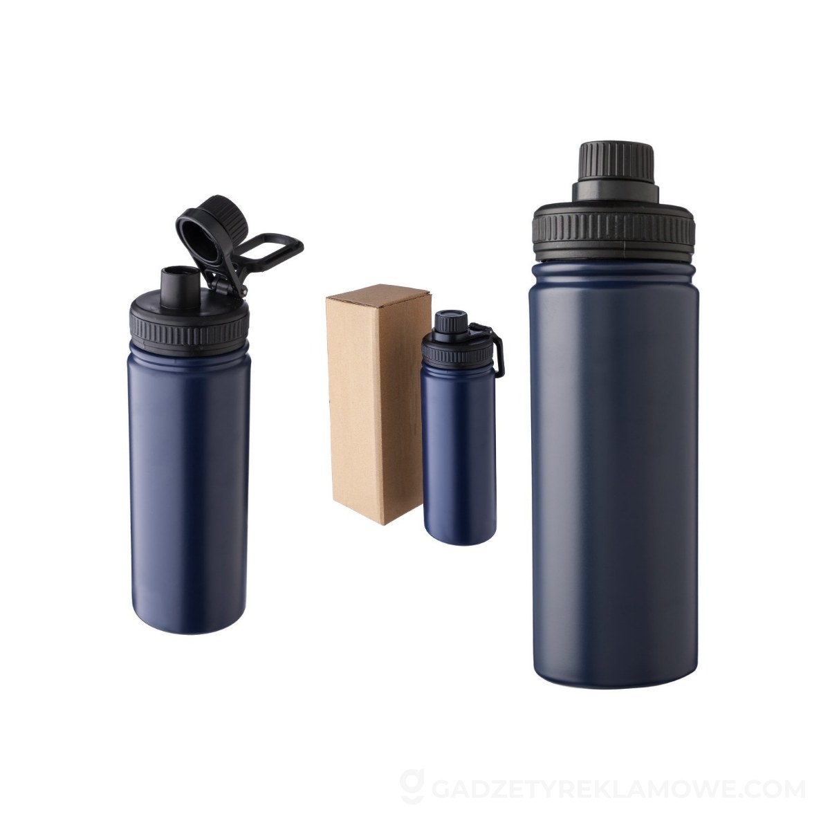 Butelka termiczna 500 ml - granatowa