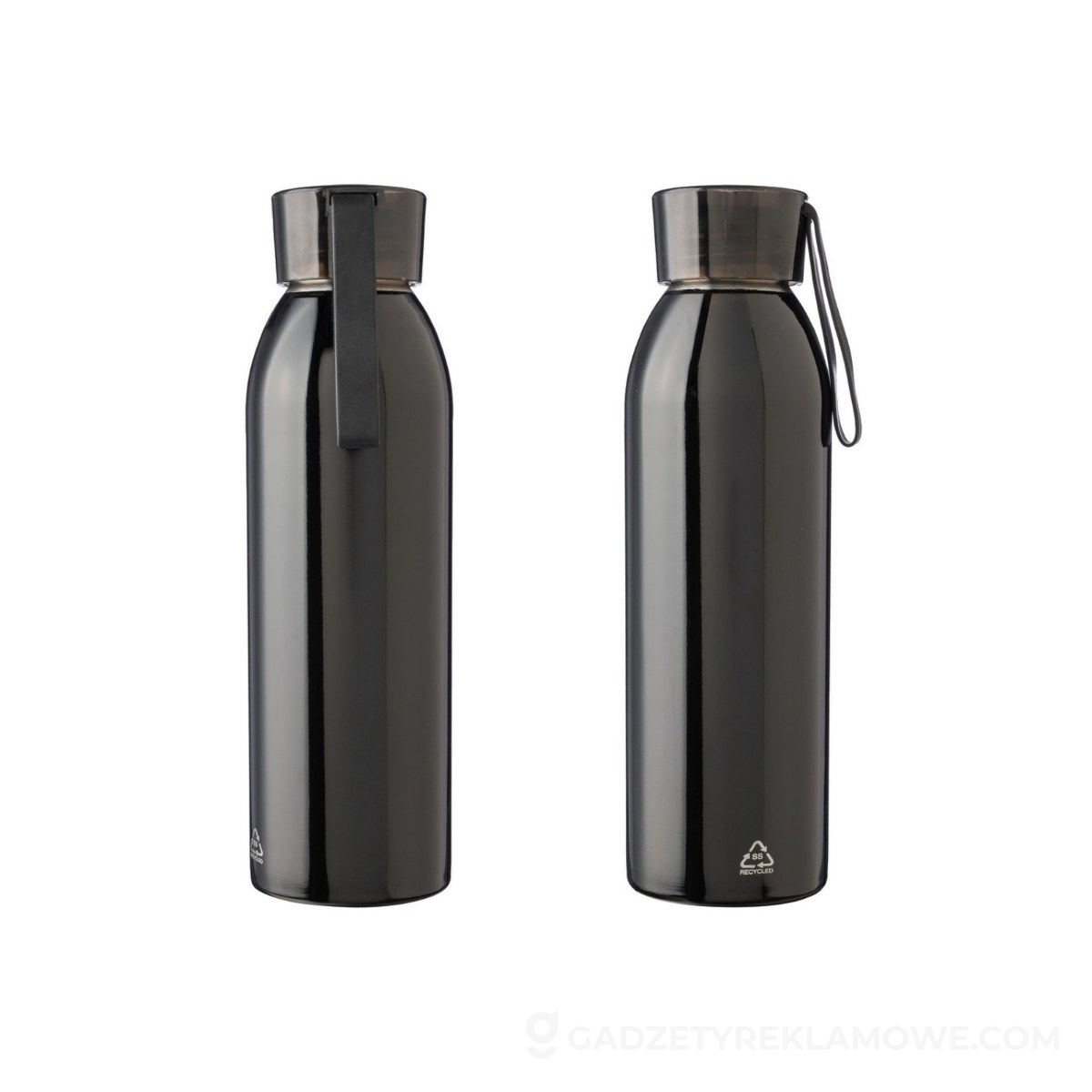 Butelka sportowa 650 ml - czarna