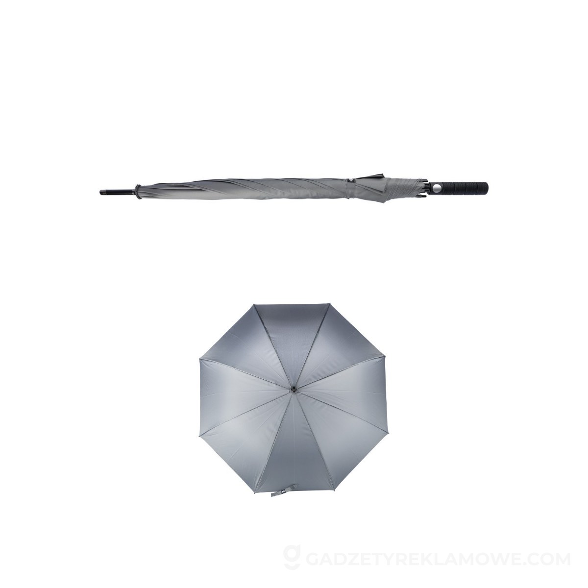 Parasol automatyczny RPET - szary
