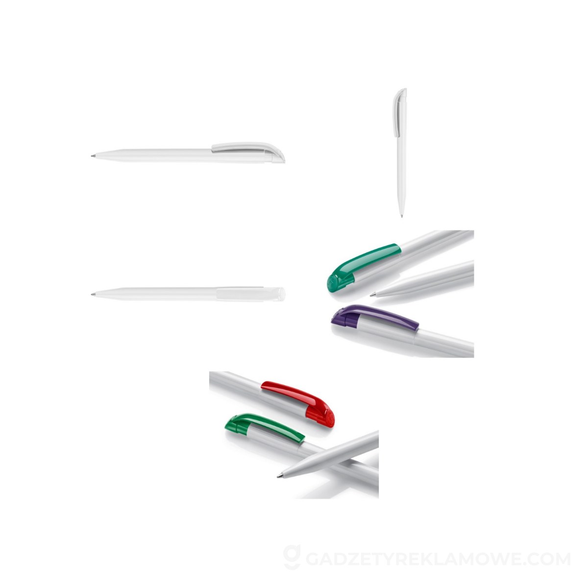 Długopis ABS Stilolinea S45 - biały