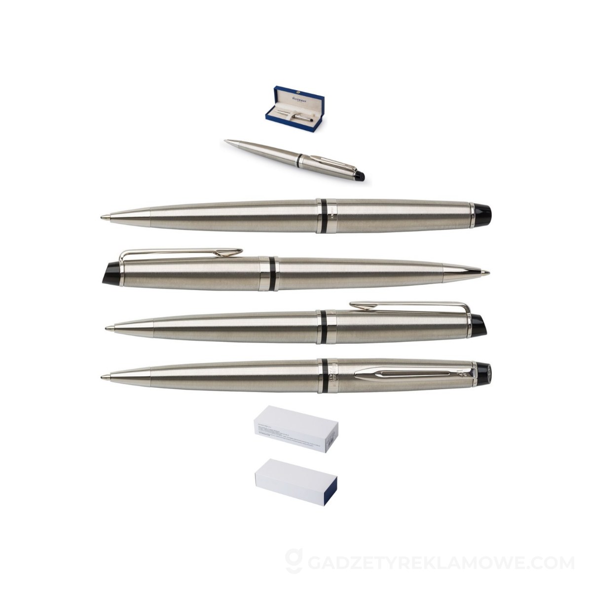 Długopis Waterman Expert - srebrny