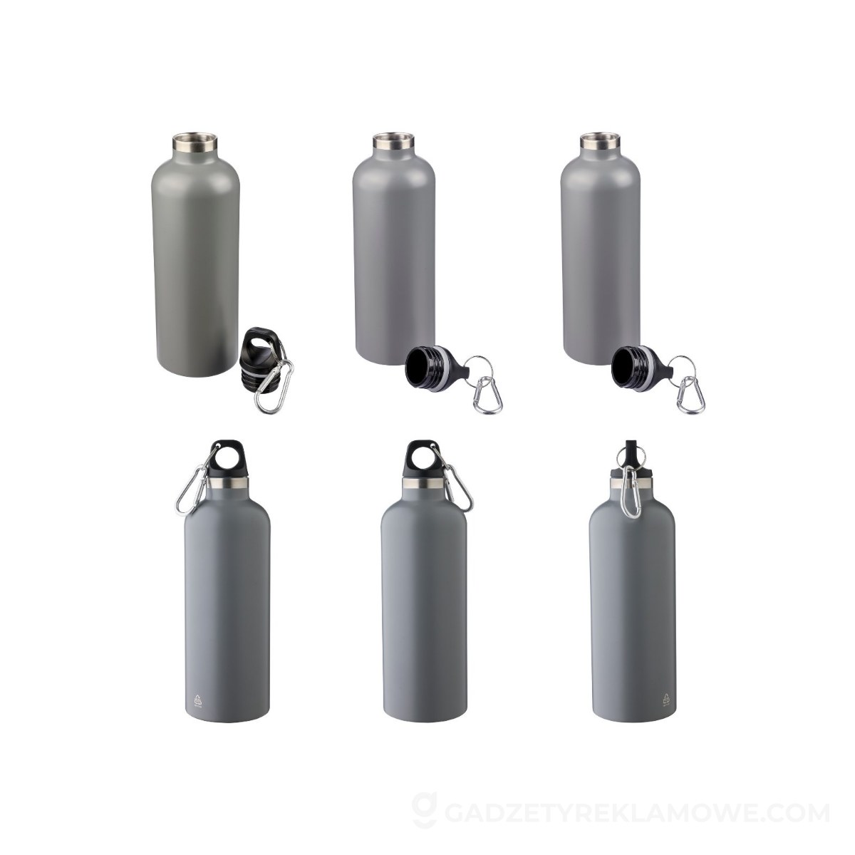 Butelka termiczna 500 ml - szara