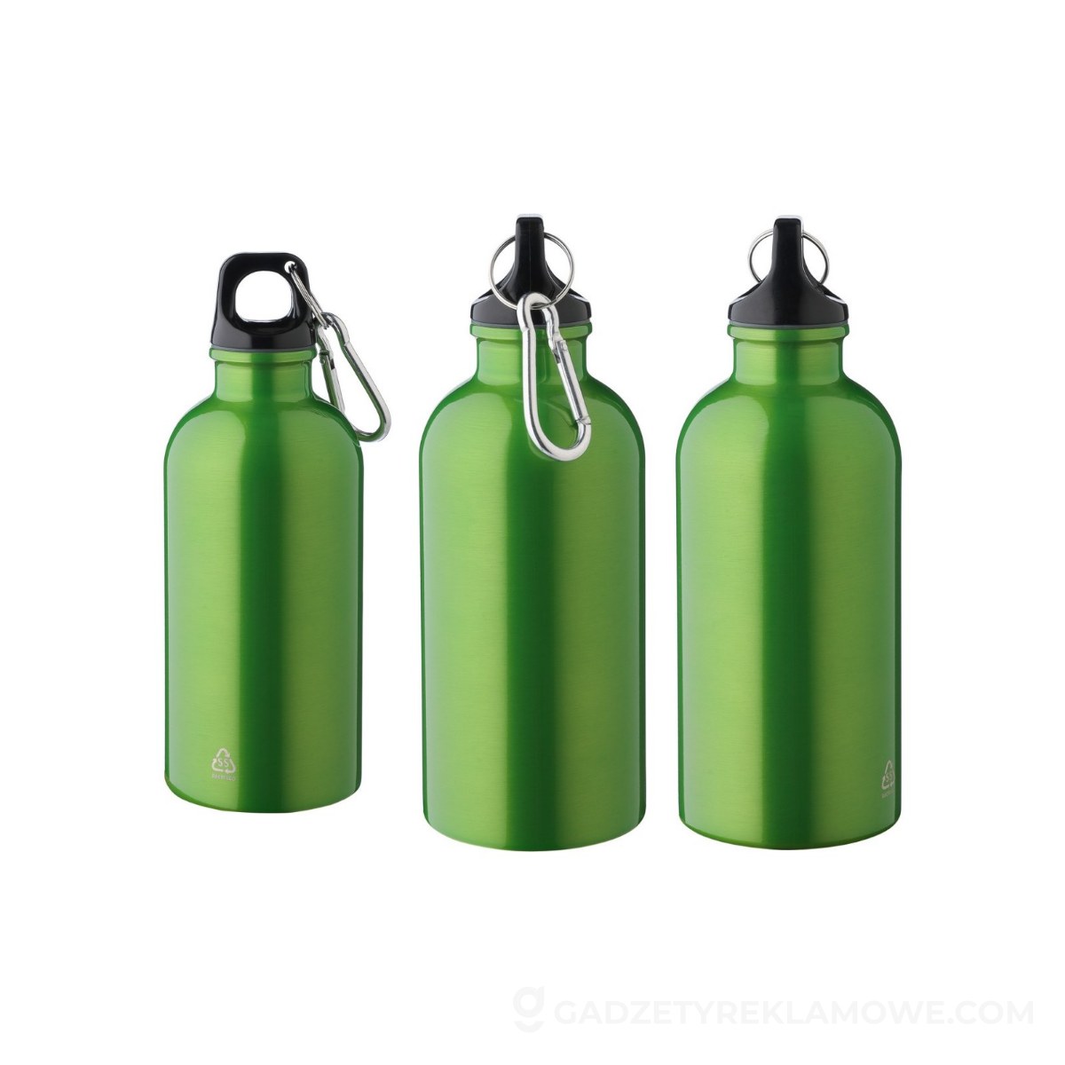 Butelka sportowa 400 ml - zielona