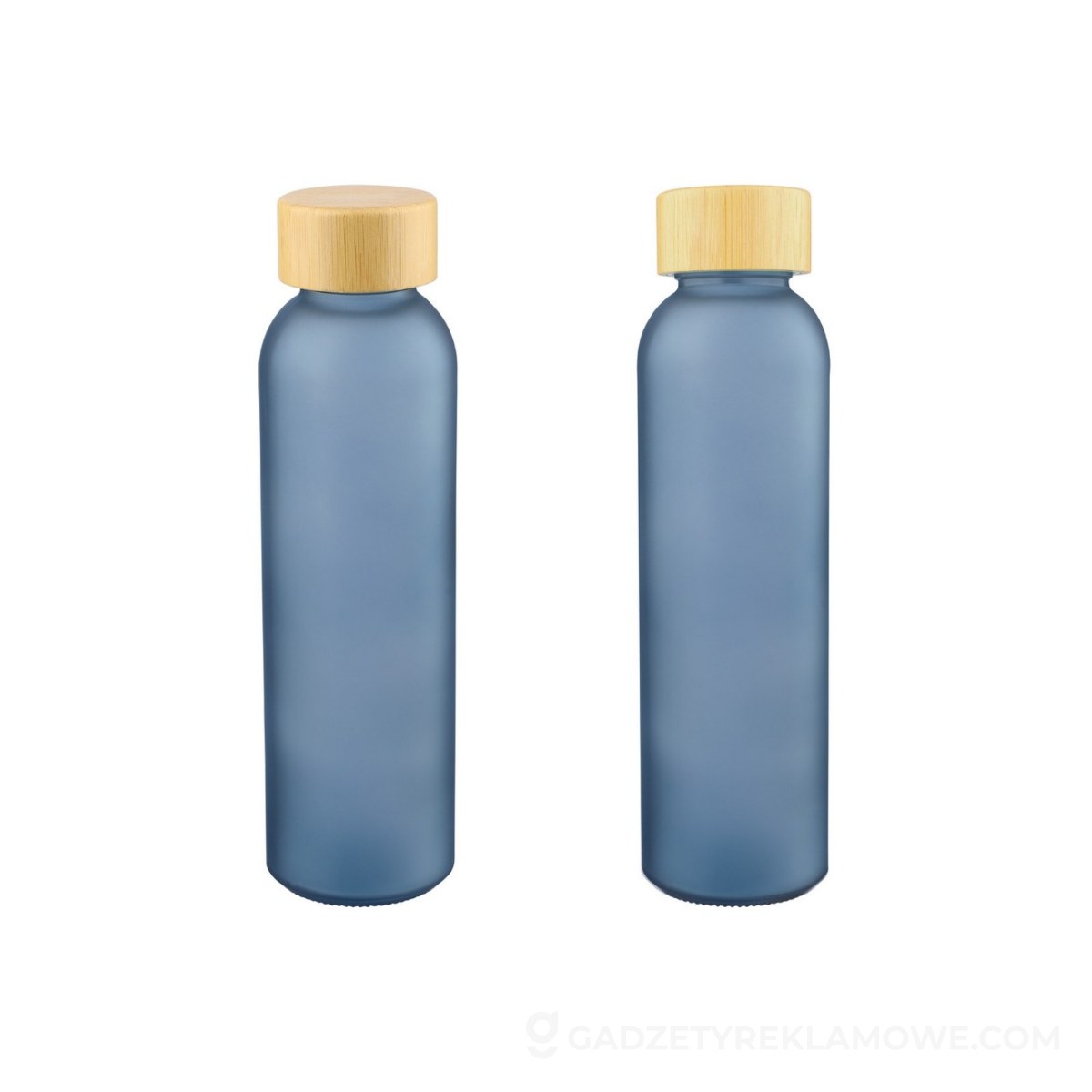 Szklana butelka 500 ml - granatowa