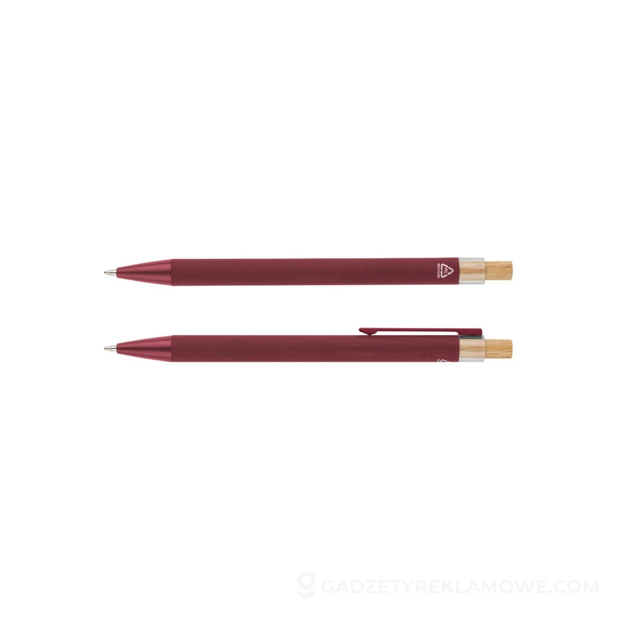 AXP-VB129-12-wariantu-watermark Długopis - burgundowy
