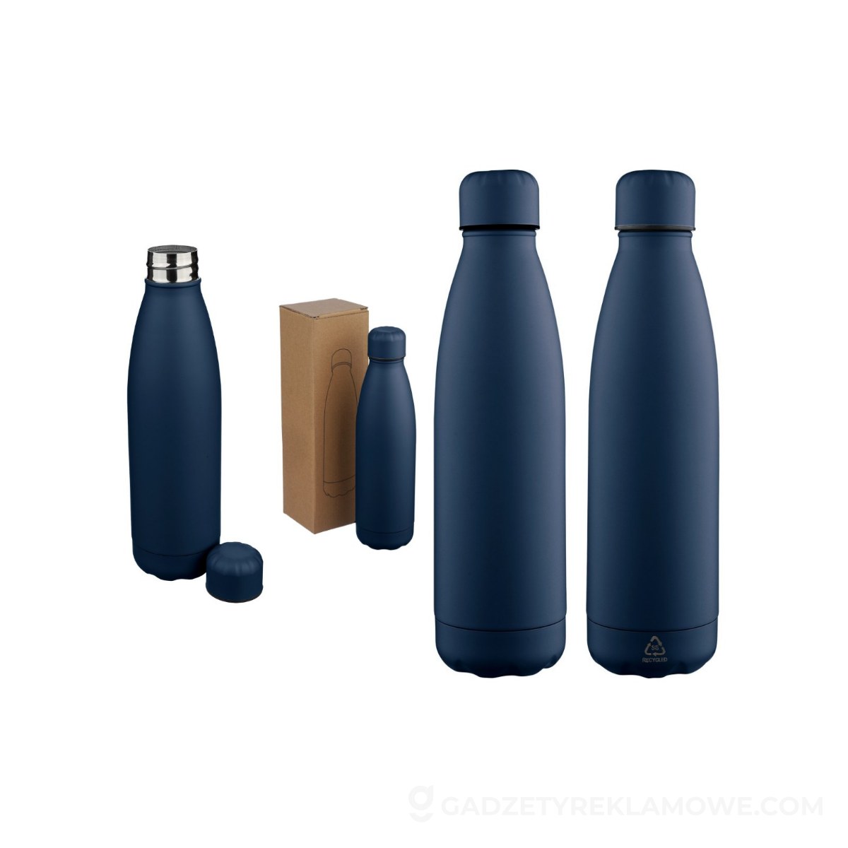 Butelka sportowa 700 ml - granatowa
