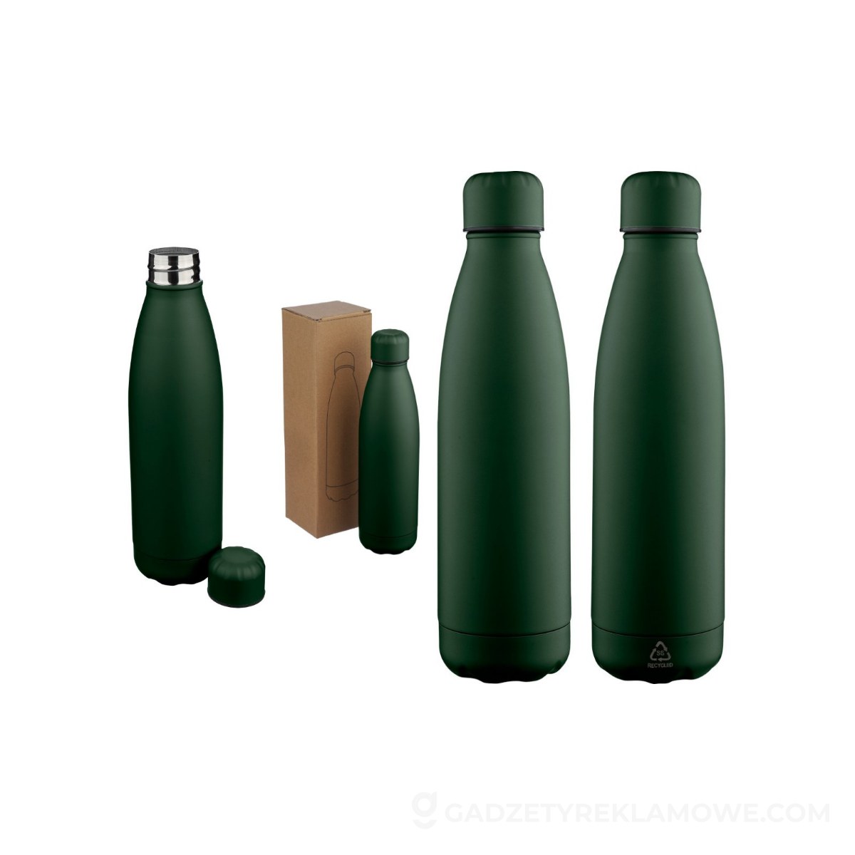 Butelka sportowa 700 ml - zielona