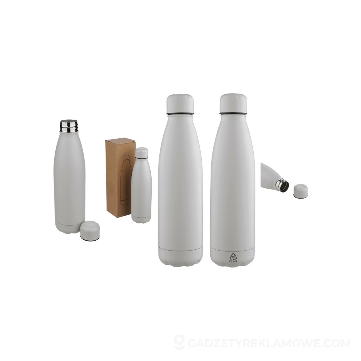 Butelka sportowa 700 ml - szara