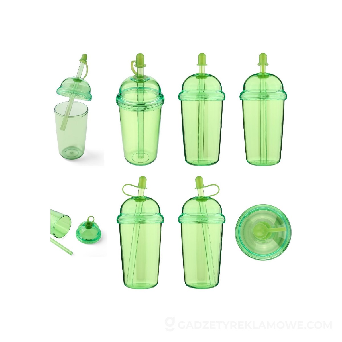 Kubek podróżny 500 ml - jasnozielony