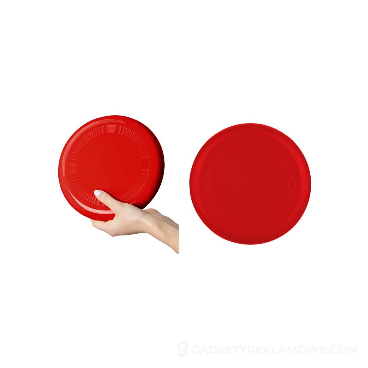 Frisbee 21 cm - czerwone