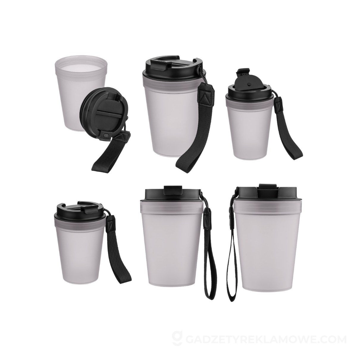 Kubek podróżny 350 ml - neutralny
