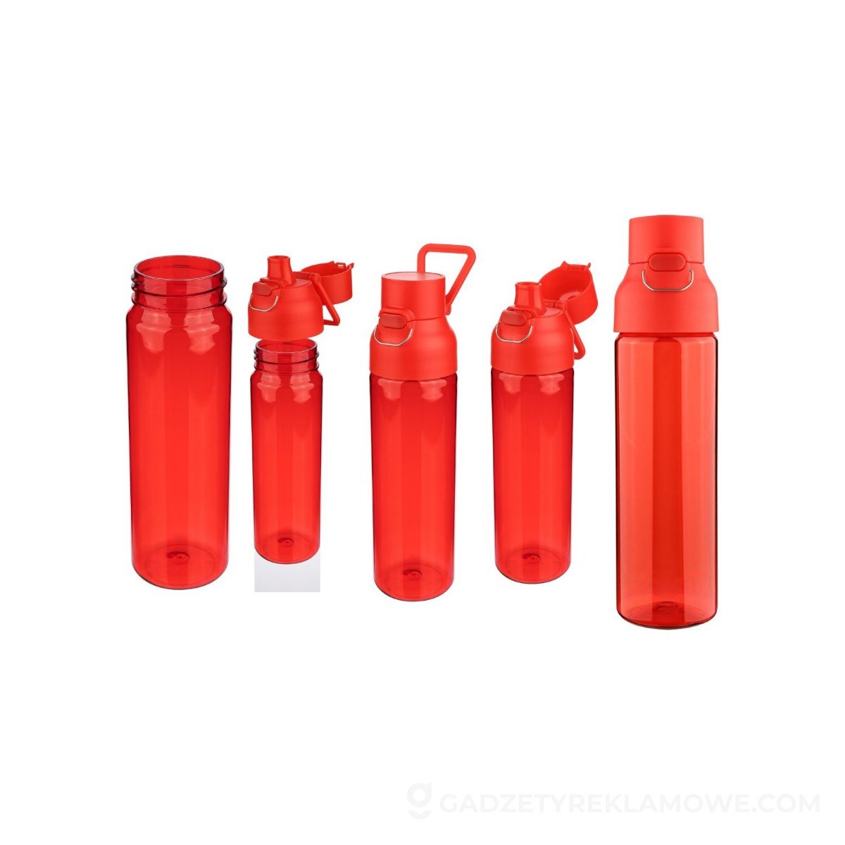 Butelka sportowa 750 ml - czerwona