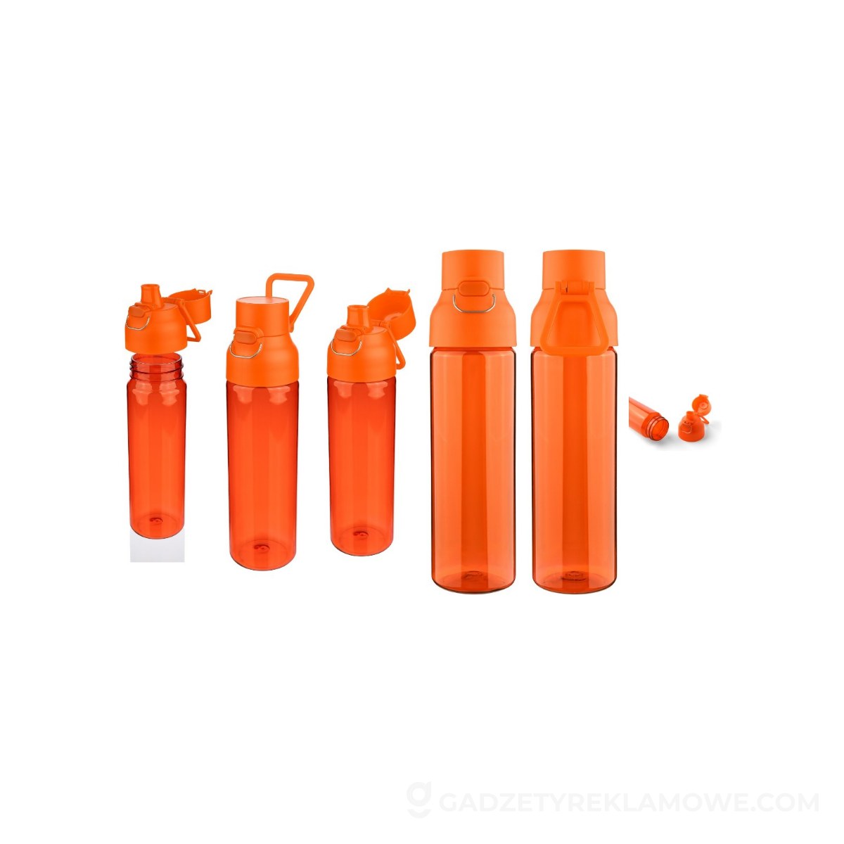 Butelka sportowa 750 ml - pomarańczowa