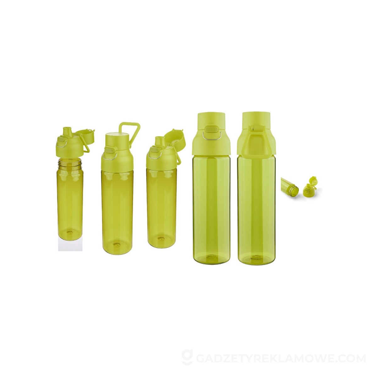 Butelka sportowa 750 ml - limonkowa