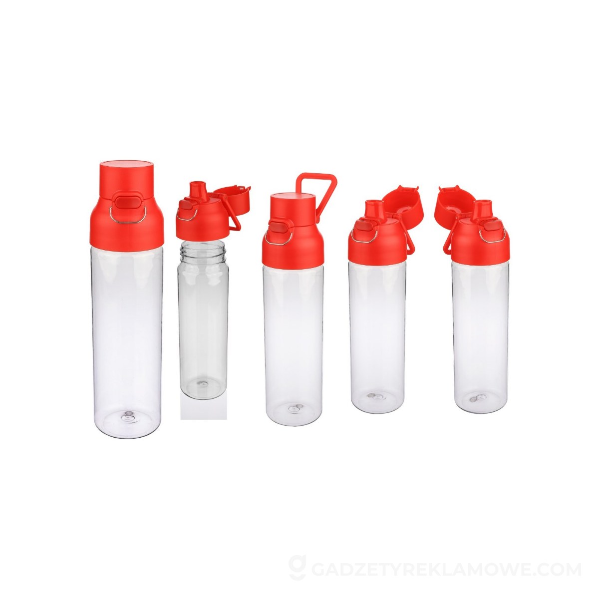 Butelka sportowa 750 ml - czerwona