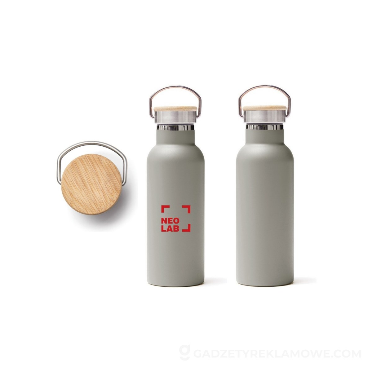 Butelka termiczna 500 ml VINGA Miles - szara