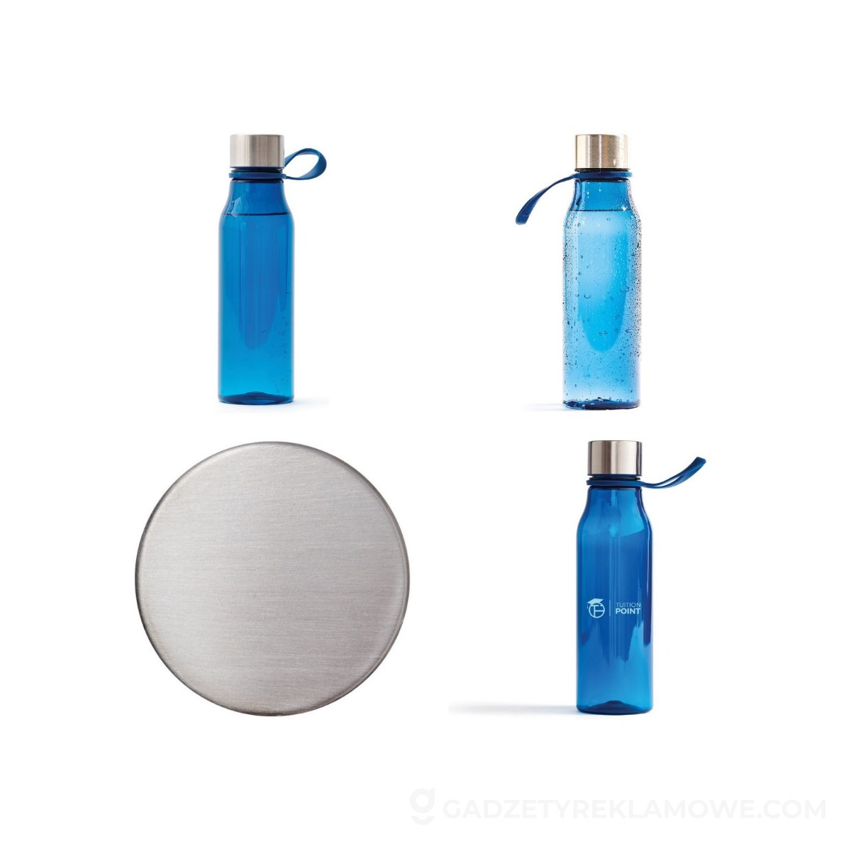 Butelka sportowa 600 ml VINGA Lean - niebieska