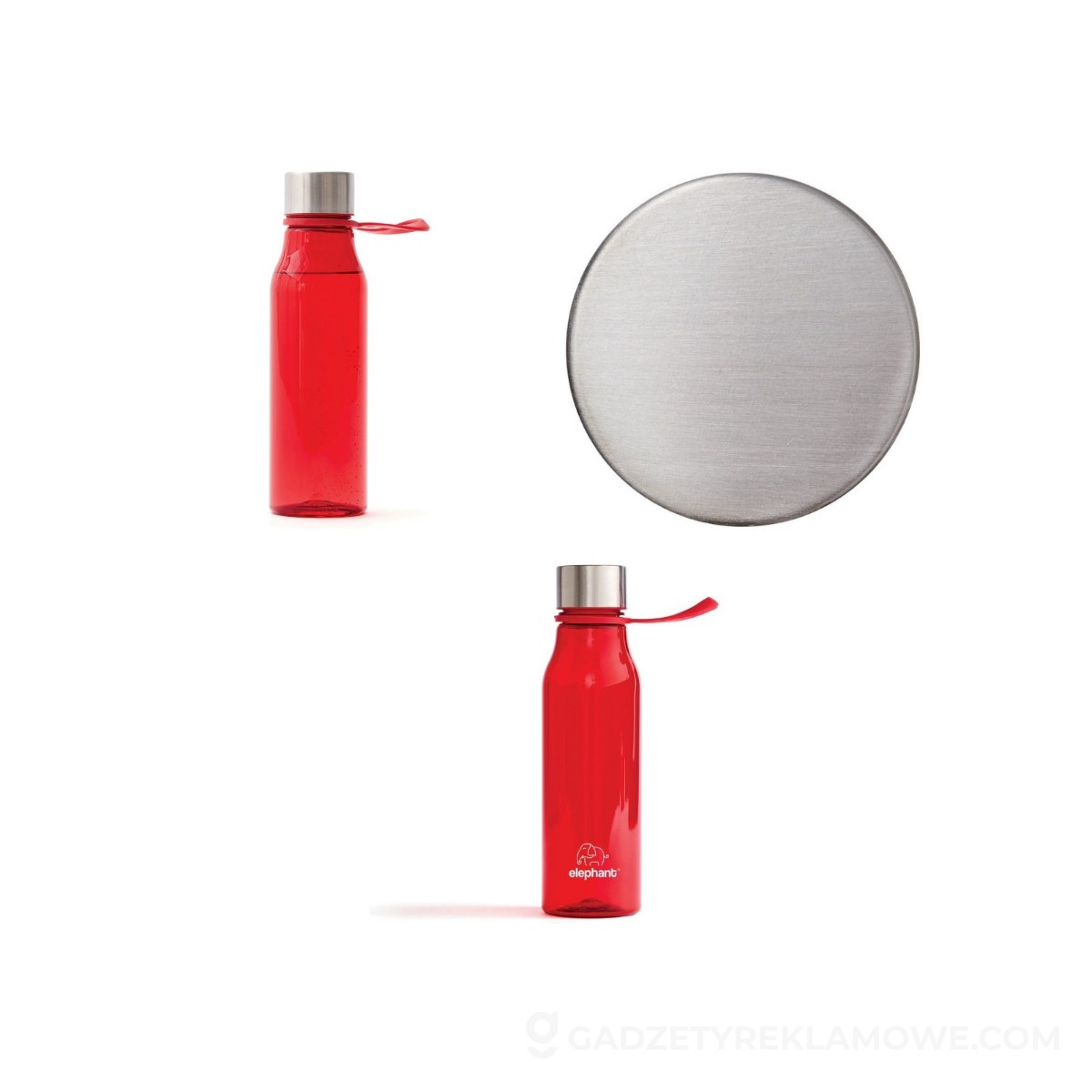 Butelka sportowa 600 ml VINGA Lean - czerwona