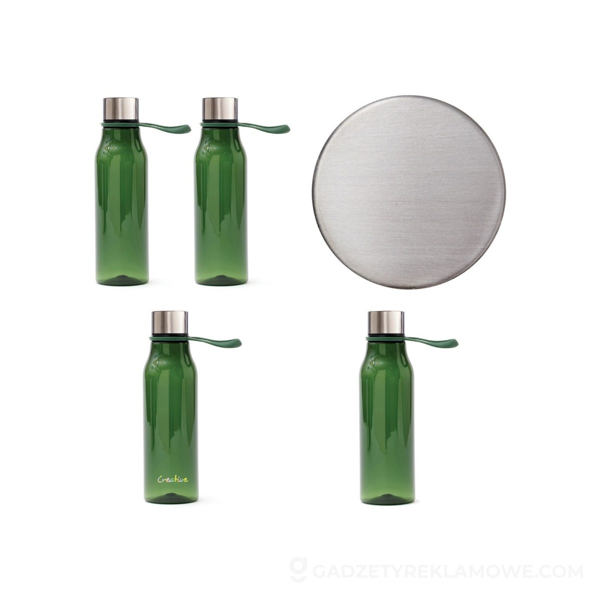 Butelka sportowa 600 ml VINGA Lean - zielona