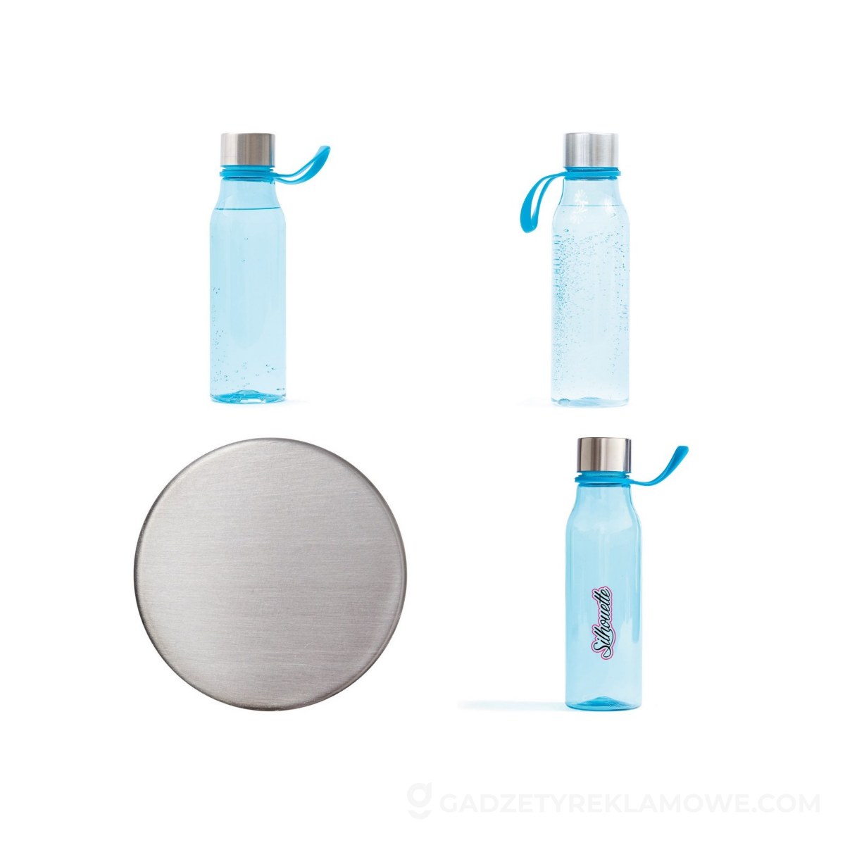 Butelka sportowa 600 ml VINGA Lean - niebieska