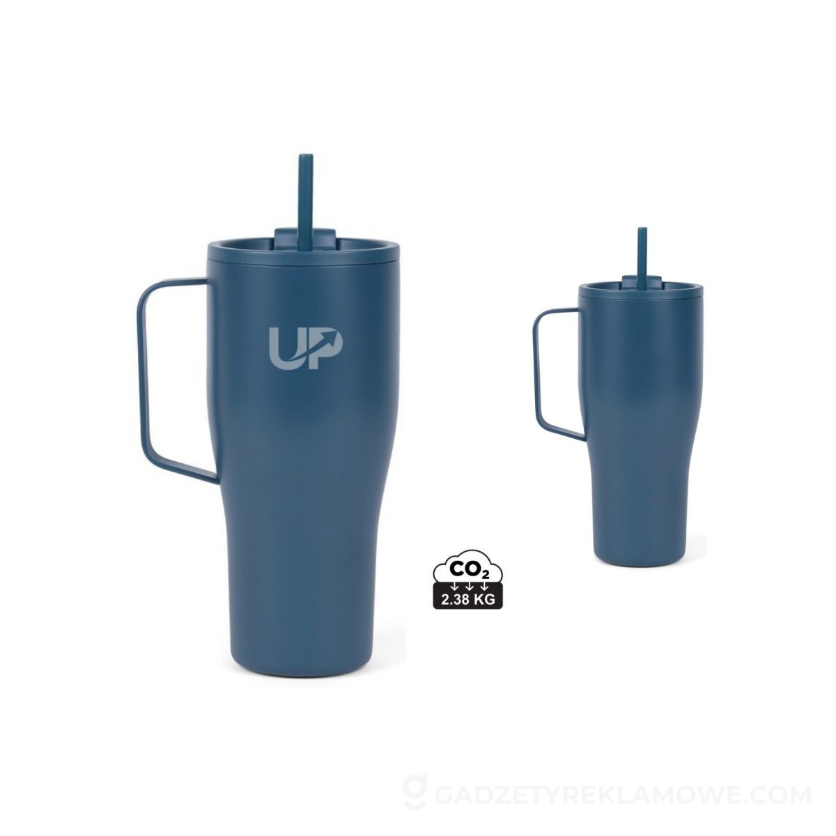 Kubek termiczny 800 ml VINGA Eos Voyager - niebieski