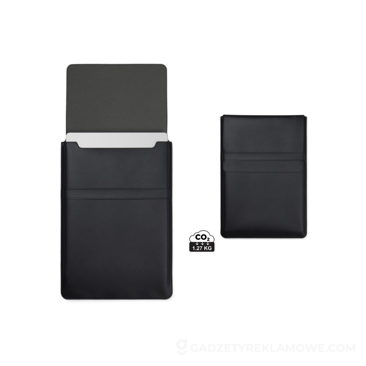Pokrowiec na laptopa 14" VINGA Timo, RPET - czarny