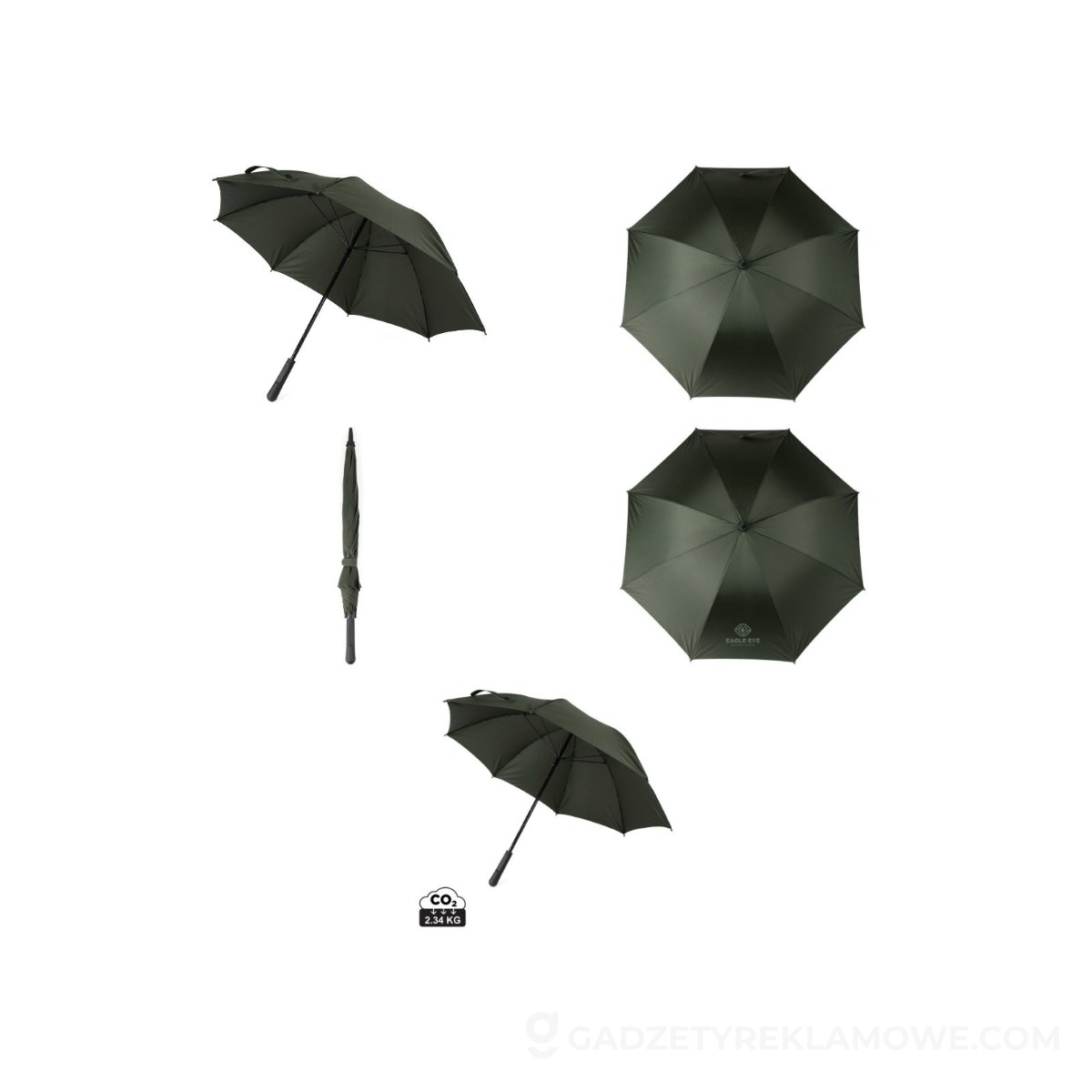 Parasol 23" VINGA Baltimore - zielony