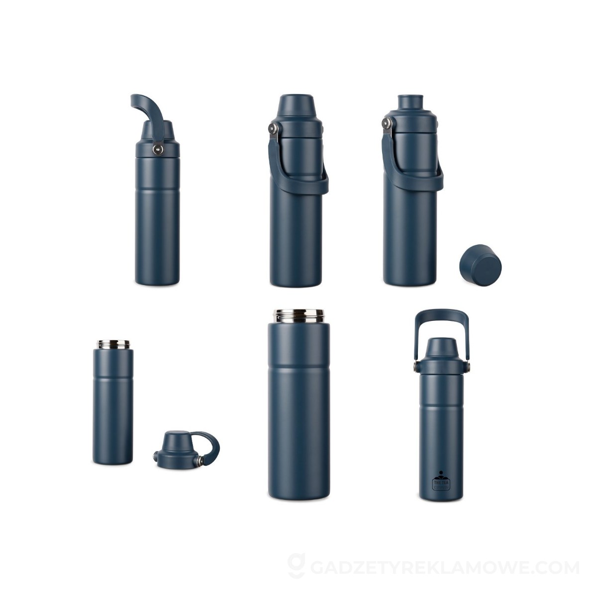 Butelka termiczna 600 ml VINGA Baltimore - granatowa